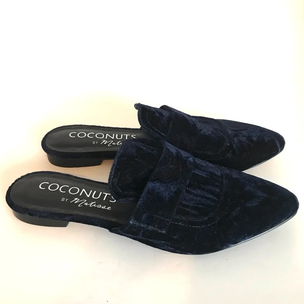 Coconuts by Matisse Vegan Funky Blue Mule Slip On (8M) - Picture 3 of 10